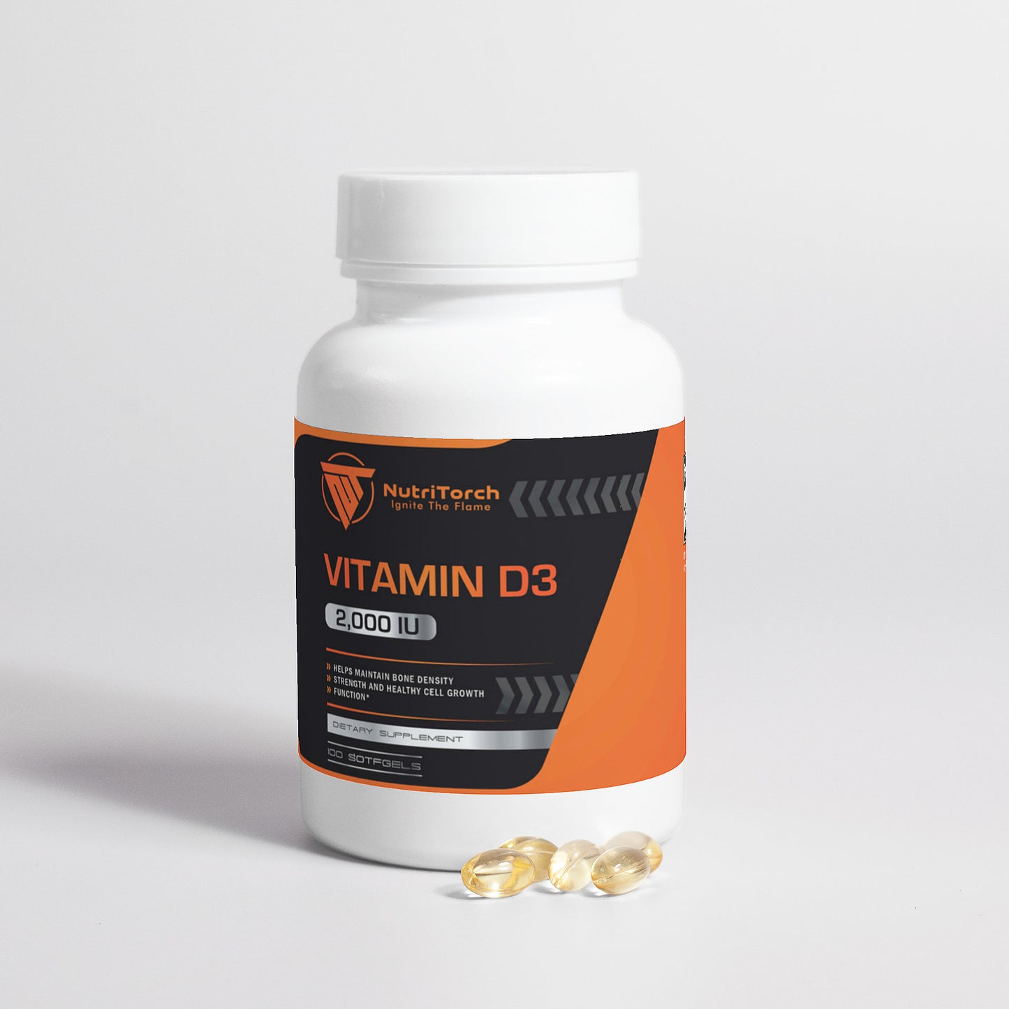 Nutritorch Vitamin D3 2,000 IU - NutriTorch